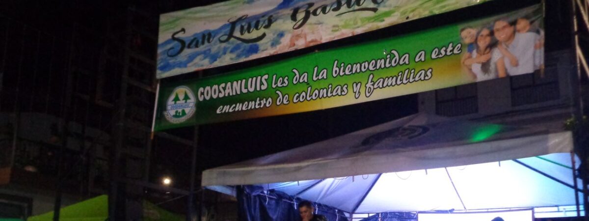 Coosanluis patrocinó el XX Encuentro de Colonias Sanluisanas